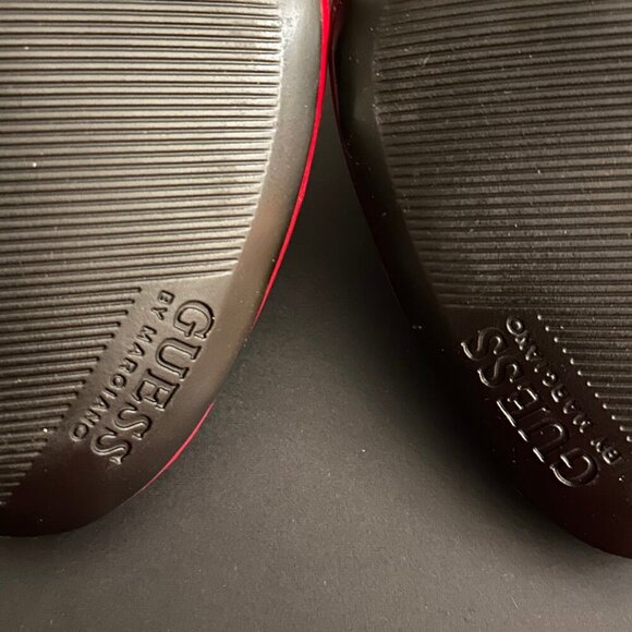 Guess By Marciano High Heels | Red | Patent Leather | 8.5 Medium - Picture 6 of 11